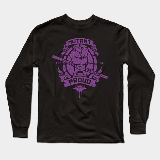 Mutant and Proud (Donny) Long Sleeve T-Shirt by BWartwork